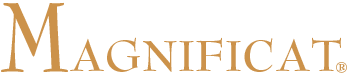 Magnificat logo and link to free resources.